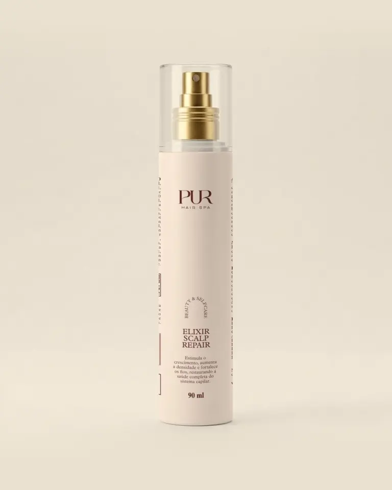 Elixir Scalp Repair, 90 ml, frasco spray da linha PUR Hair & Scalp